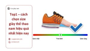 cách chọn size giày